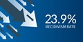 23.9 فیصد ریکیڈیوزم کی شرح